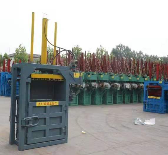 220V 380V hydraulic10 ton single baler machine for waste paper