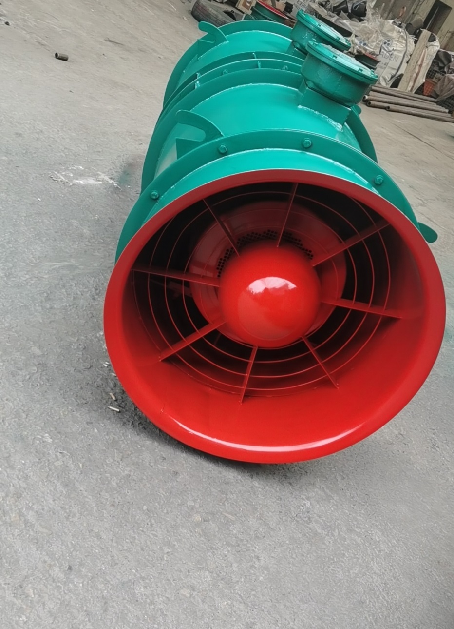 Tunnel Using Flame-Proof Axial Mining Ventilation Fan for Mine